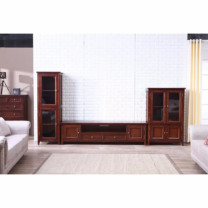Sala de estar muebles tv mueble tv madera de alto brillo soporte ... Mueble sala tv