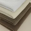 home textile soft brush plain dyed sherpa fabric for blanket