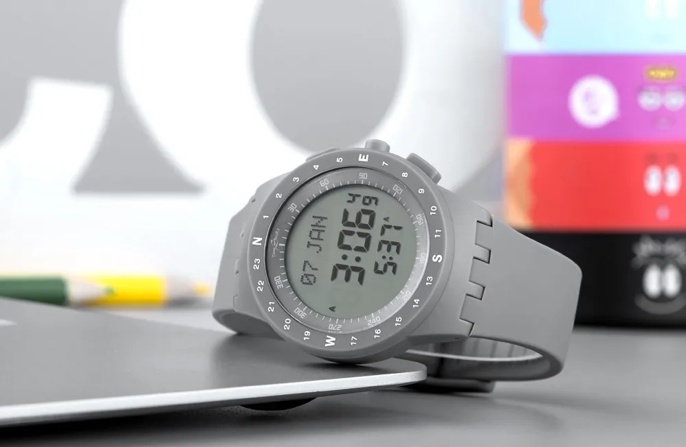 Hommes de azan poignet qibla coran al fajr musulman prière hijri calendrier montre étanche Numérique Montres ID de Hommes de azan poignet qibla coran al fajr musulman prière hijri calendrier montre étanche Numérique Montres ID de