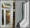 Social project applied air conditioner window pvc material window/aluminum profile window at cheap price for hot sale now