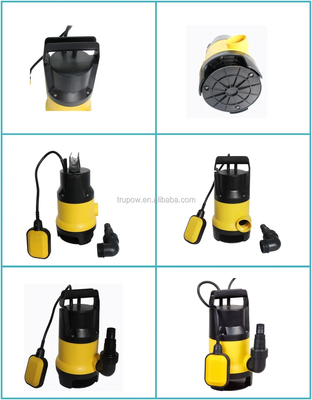 400w Cheap Model Dirty Water Submersible Electric Water Pump For Water