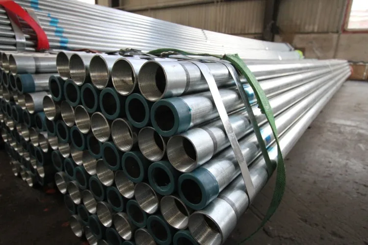 2 Inch Galvanized Steel Round Pipe Size 0.76mm Thickness,5.812m