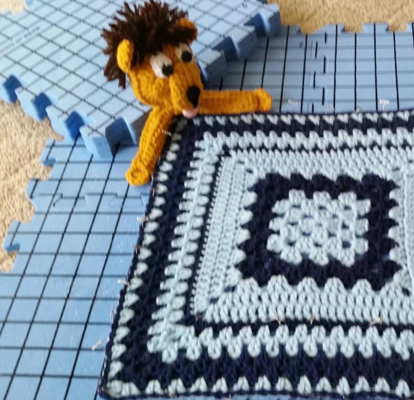 knitting blocking mats