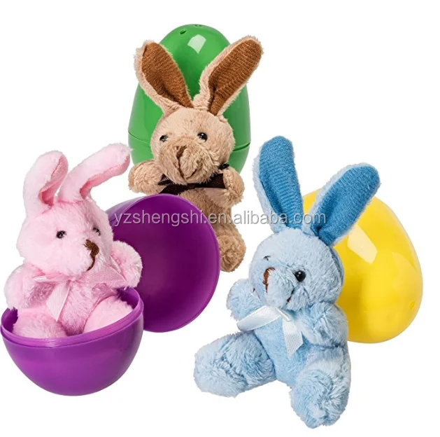 easter plush basket