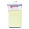 2018 New Product Fashion Design One Press Button To Open and Lock Sealed Box Airtight Milk Powder Storage Containers