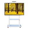 LCD TV mobile stand landing cart meeting vertical kindergarten one machine hanging display stand base universal