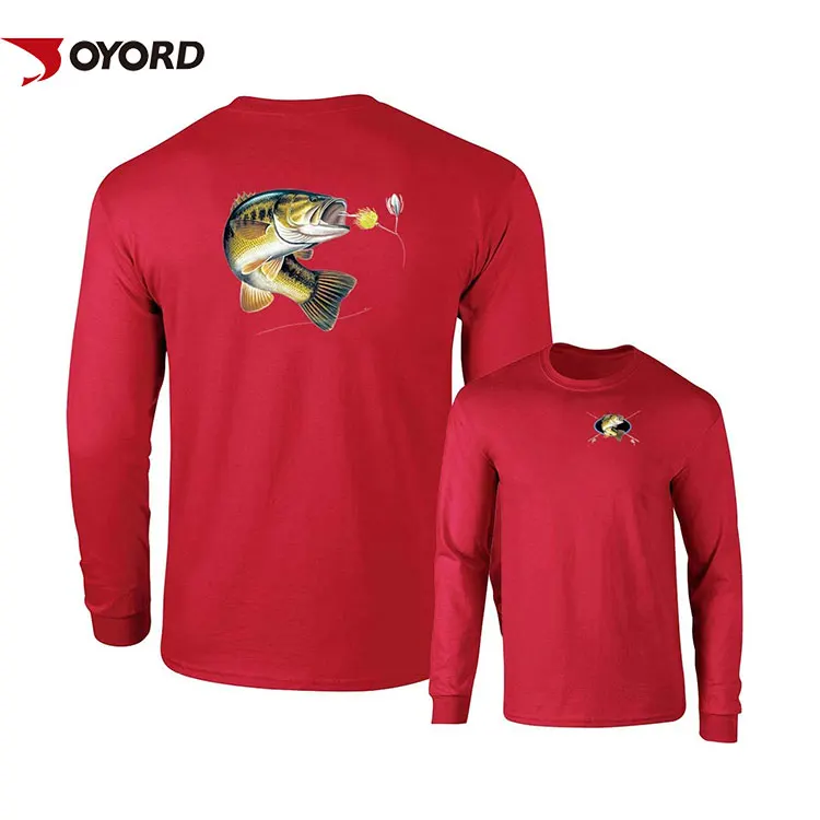 Wholesale Moisture-Wicking Sublimation Latest Design Fishing Jersey