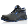 genuine leather PU sole work safety shoes for men