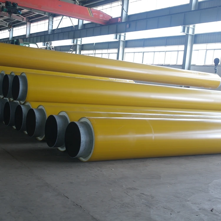 Multifunctional Yellow Color Large Diameter Pipe Underground Direct