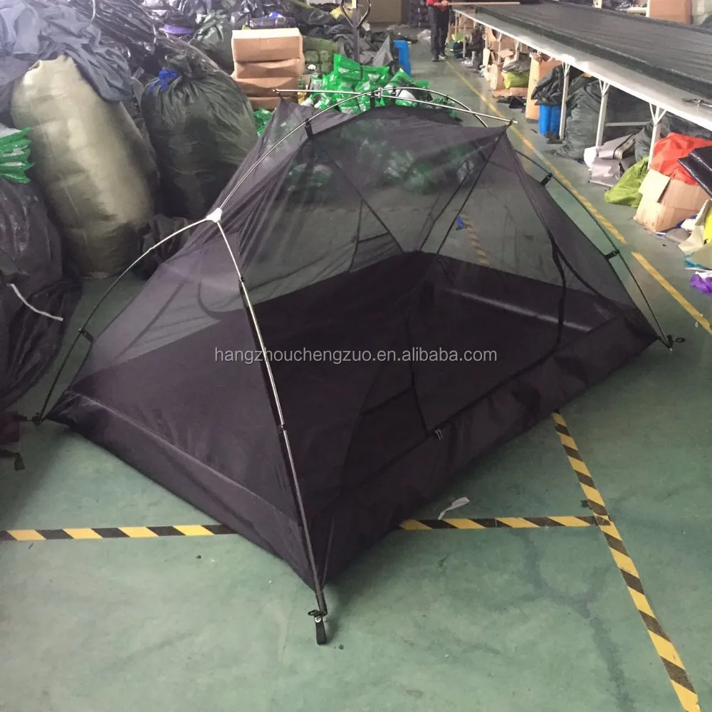 High-end Ultralight Aviation Aluminum Pole Double Layers 2-3 Person Waterproof Backpacking Tent, TXZ-015B Ripstop Camping Tent