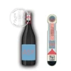 For wine packing Clear printed bottle lable/box sticker customized China factory custom