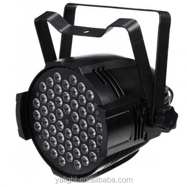 DMX stage light led par 64 RGBW 54x3w led par light can