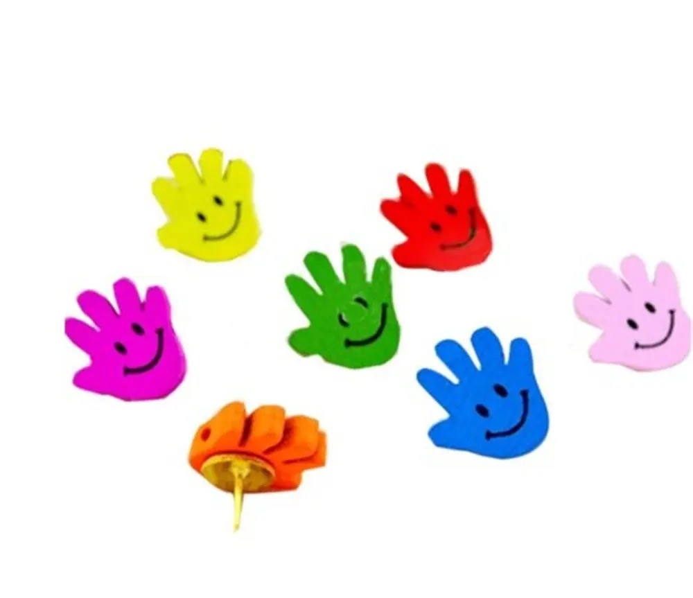 Kangkang@ Smiling Face Pushpins Drawing Pin 40 Pcs for shcool or office
