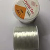 100 %nylon elastic thread for bracelets pictures 0.5mm-1mm crystal line