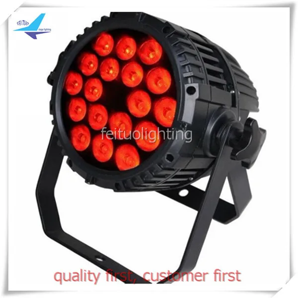 Outdoor Light DJ RGBWA 18x15w Led Par Can Waterproof IP65 Led Par Stage Light Free Shipping