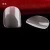 Curve Nail Tips clear square display full cover false nails