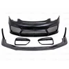 981 GT4 STYLE HALF CARBON FIBER FRONT BUMPER FOR PORSCHE BOXSTER 718