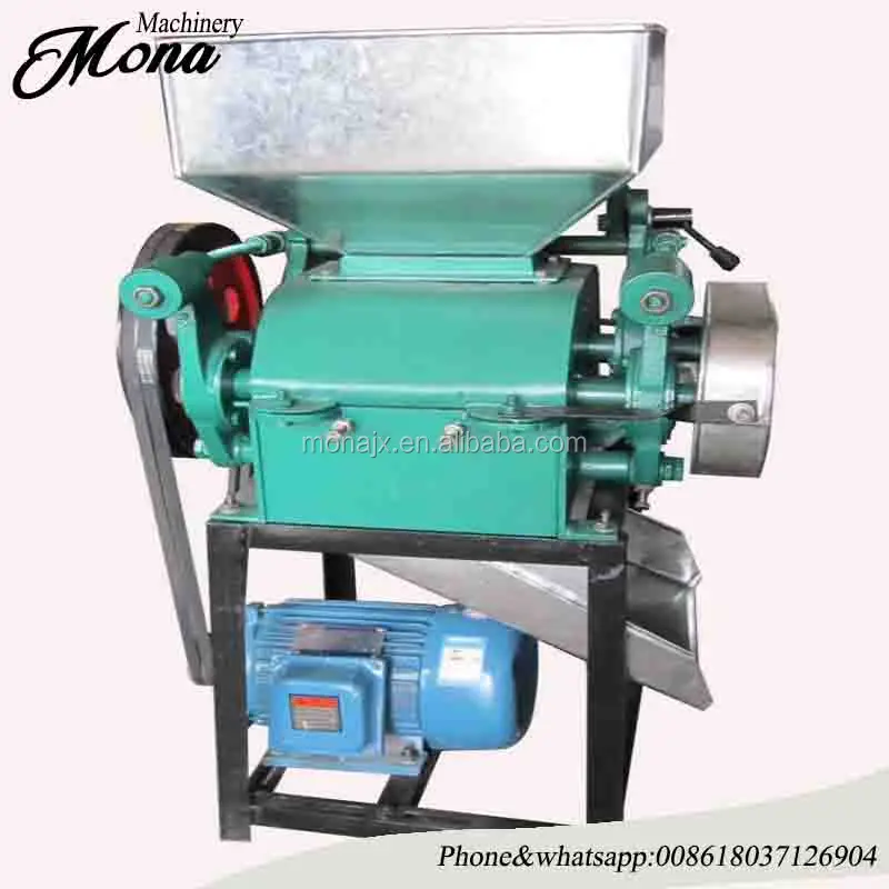 Wheat Rice Soybean Flaking Mill Machine Grains Flattening Machine For ...