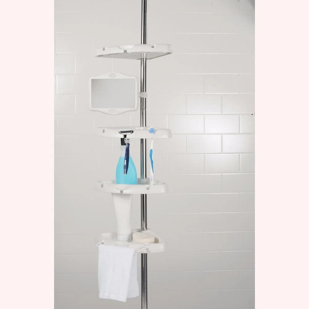 
bathroom corner shelf metal shelf 