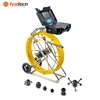 Used waterproof push rod underground DVR zoom endoscopic sewer drain plumber pipe inspection camera
