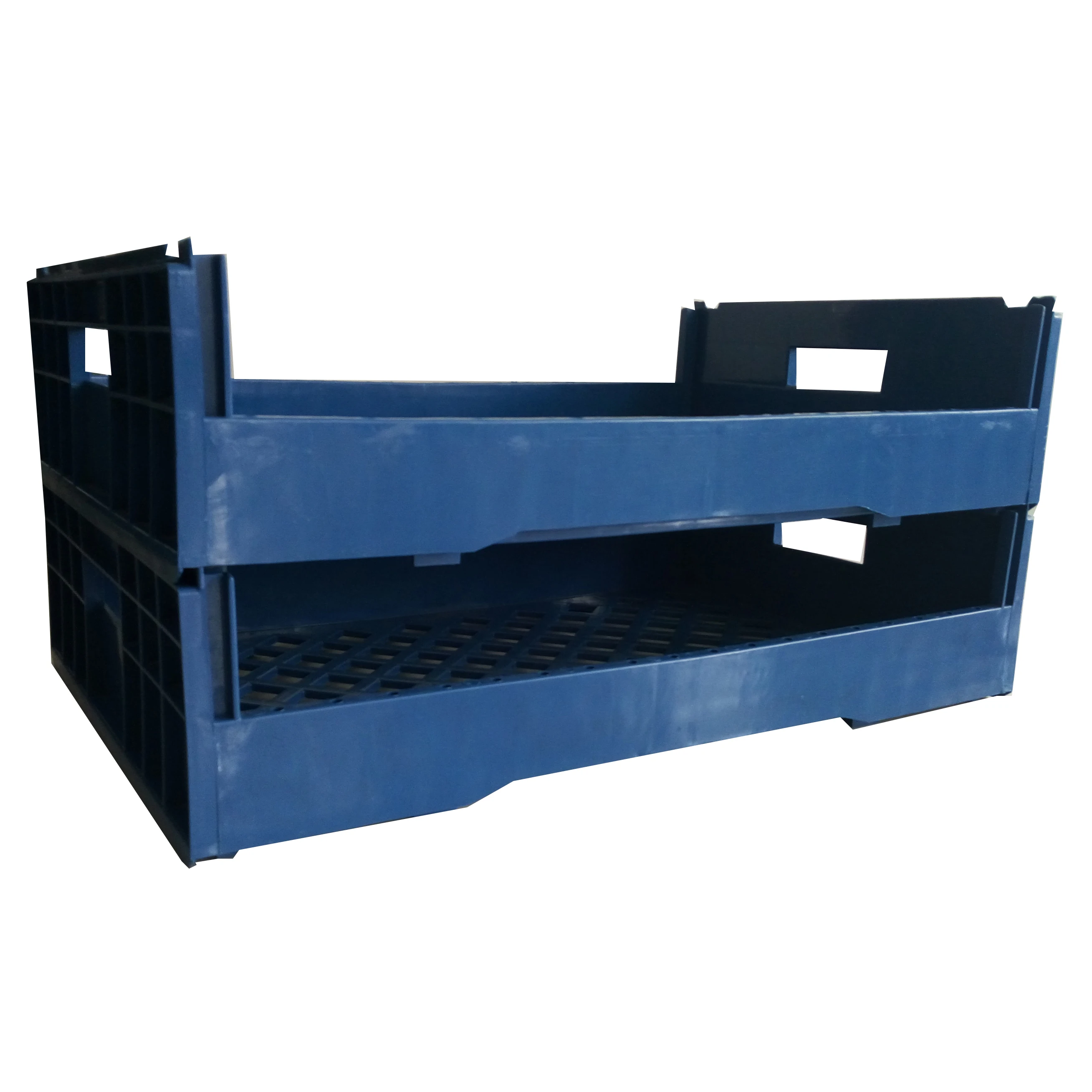 Multisize Plastic Solid Waterproof Stackable Fish Crate Buy Fish