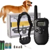 Waterproof and Rechargeable Electronic Shock Vibration Remote Dog Training Collars Electric Pet training collars 300m
