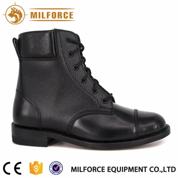 Black Woodland Police Military Boots 