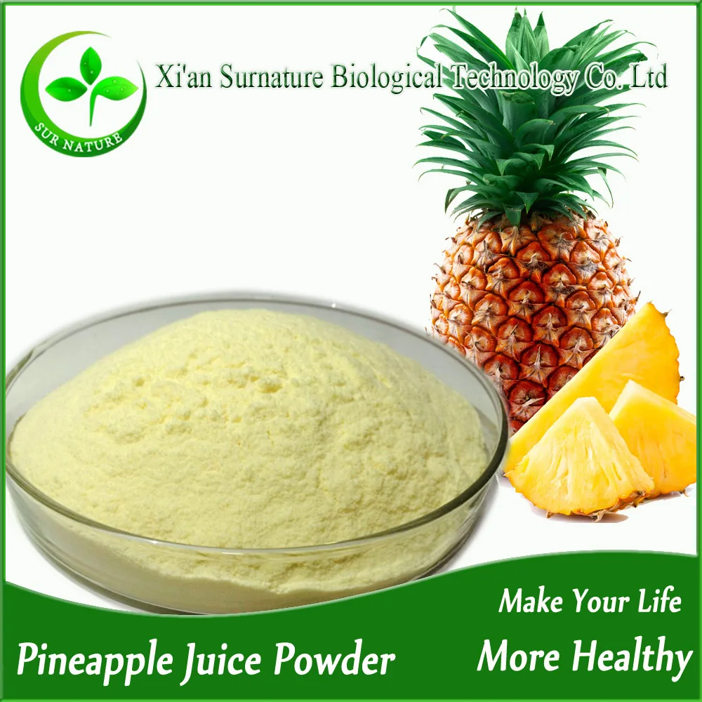 100 Pure Pineapple Concentrate Powder Fresh Pineapple Powder Buy