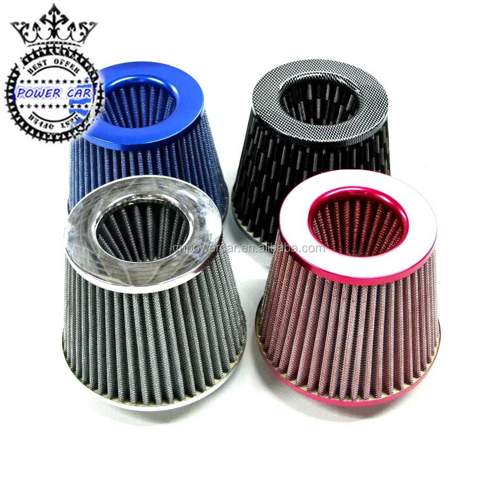 Universal Auto Vehicle Car Air Filter Cold Air Intake Filter Cleaner