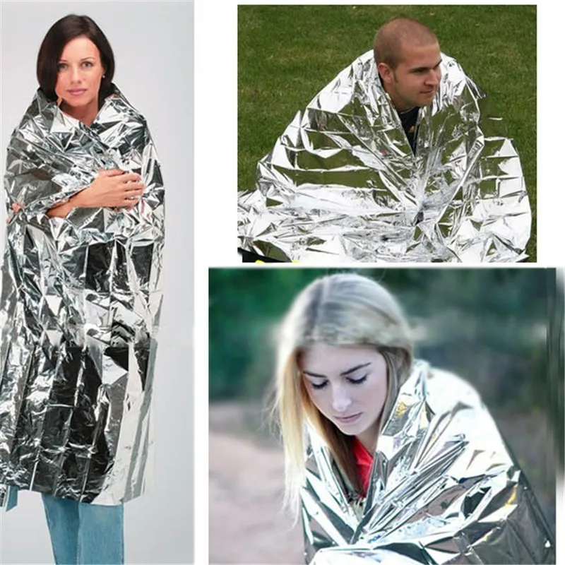 Ce Fda Certificate First Aid Aluminum Foil Emergency Survival Space