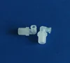 Plastic threaded elbow 90 degree NPT 1/8 male thread to female luer lock fitting adapter coupler