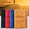 Multifunction stand leather cover folding folio for iPad Air case