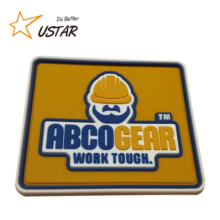 Pvc Patch Manufacturer Custom Rubber Pvc Label Patch 3d Custom Patch