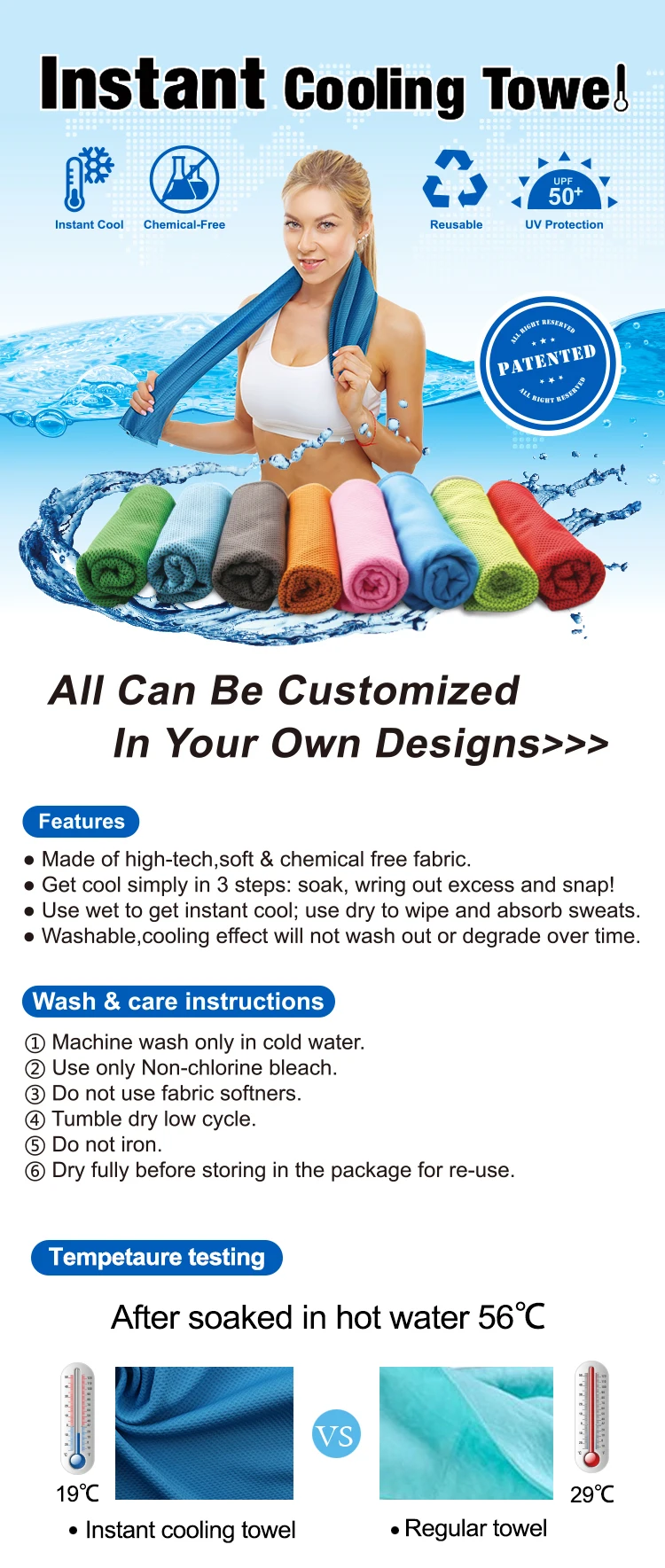 \u007FInstant CoolingTowel 1