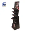 Colorful Pattern Printed Recycled Material Cosmetic Cardboard Display Stands