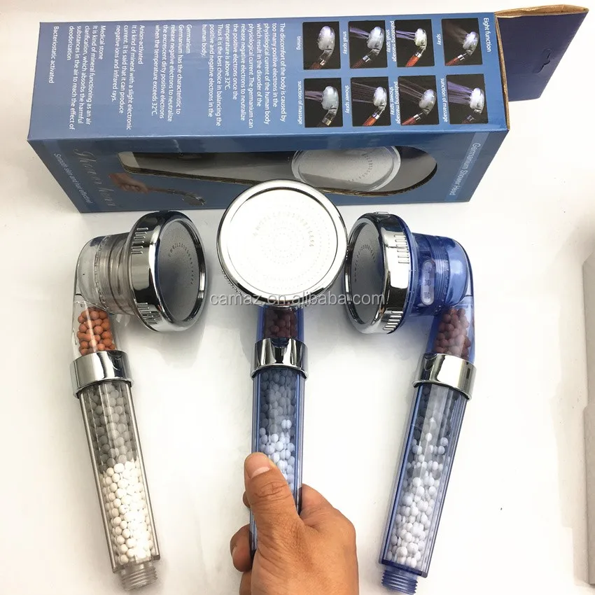 Strong Pressure Abs Plastic Negative Ion Shower Head With Filter With