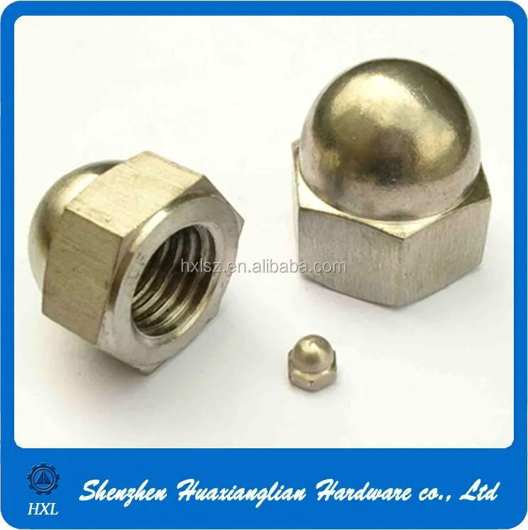 Hardware Stainless Steel Cap Nuts Decorative Cap Nut M4 M5 M6 M8 Buy