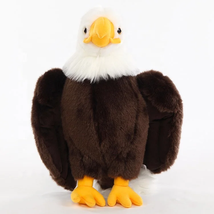 eagle plush keychain