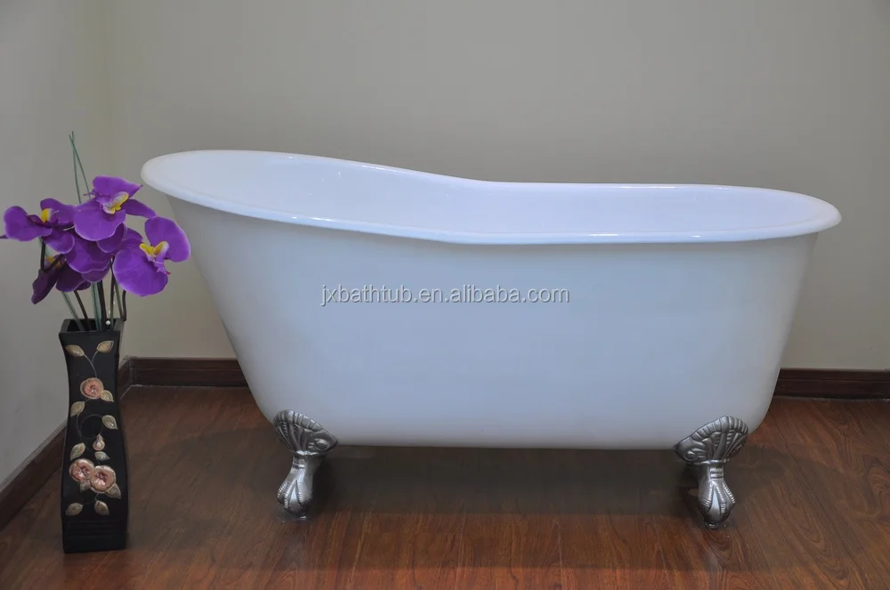 Brass Copper Bathtubfreestanding Cast Iron Bathtub In Stainless Steel