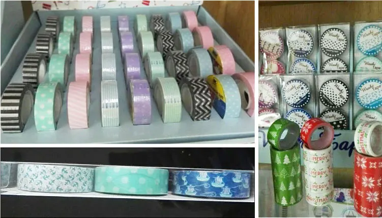  High quality and Hot sale offer custom Washi tape colorful japanese masking tape 