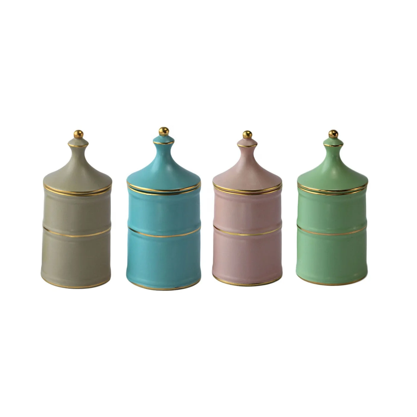 Hot Sale Home Decor Wholesale Ceramic Custom Candle Jar With Lid Buy