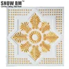 60x60 GRG Glass Fiber Reinforced Perforated Plaster Gypsum Ceiling Board