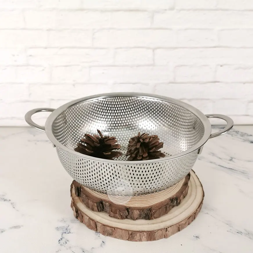 stainless steel sink colander