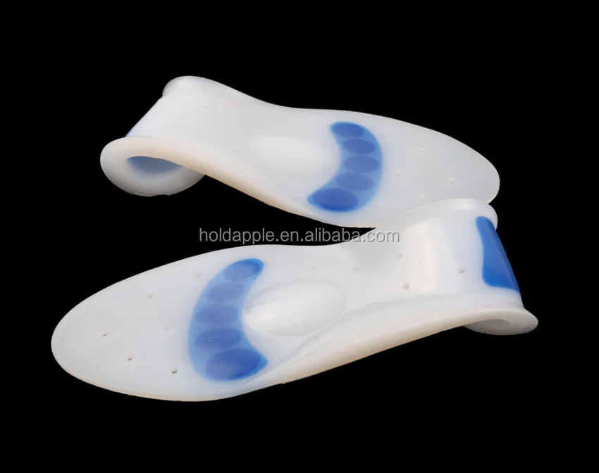 Full Length Silicon Insoles Natural Footcare Product Medical Silicone ...