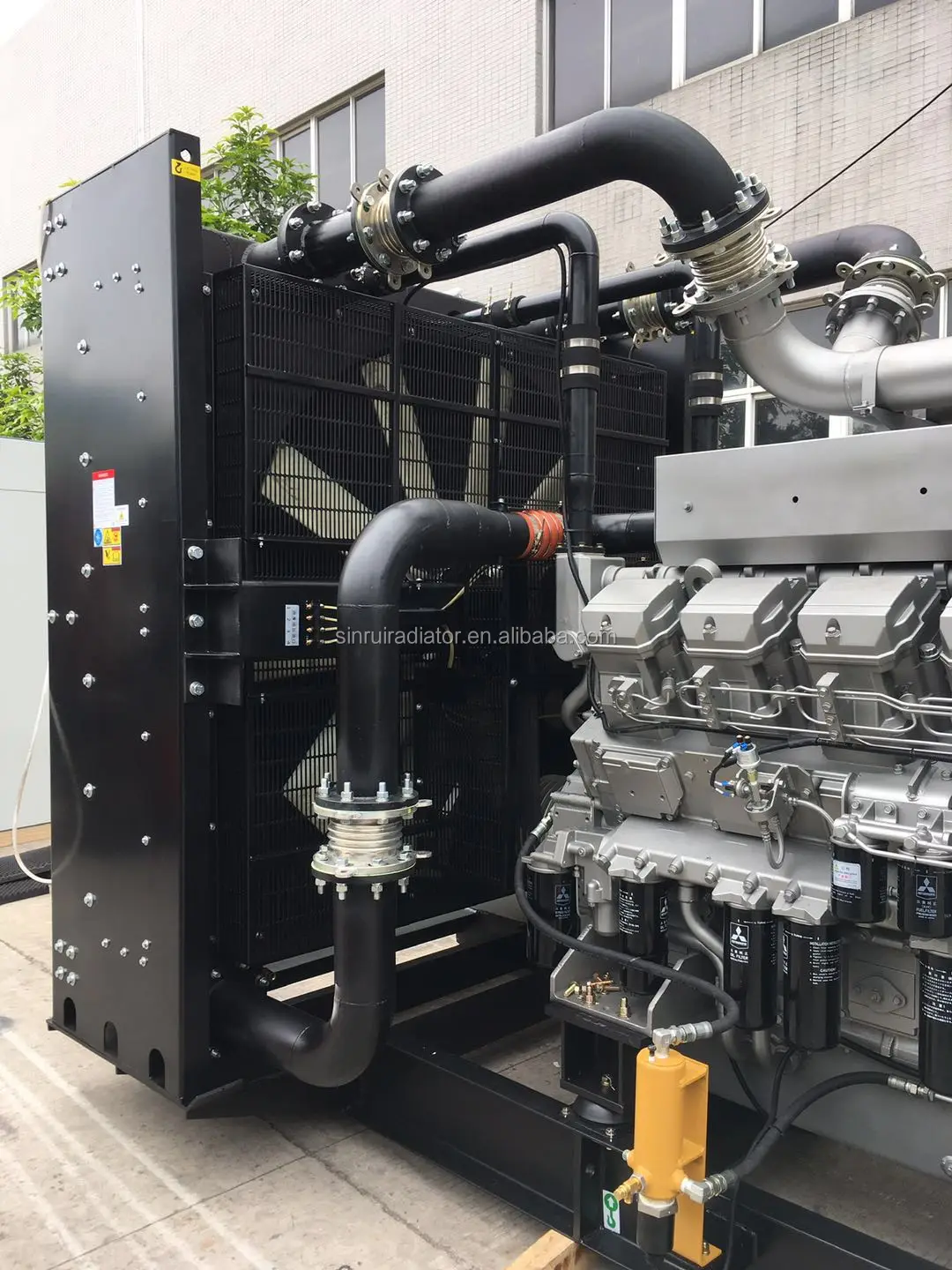 diesel engine generator mitsubishi s12r-pta radiator price