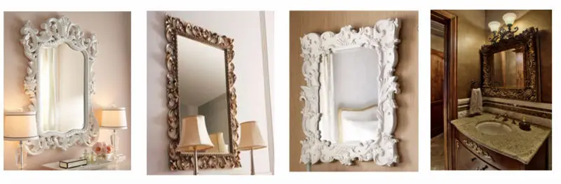 pu decorative mirror frame