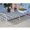 Cheap Price Easy Operation Metal Single Folding Bed With Sponge