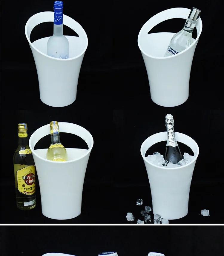 Wholesale Ice Bucket Clear Acrylic 4 Liter Ice Bucket Wine Cooler