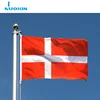 red white cross european poly fly bright denmark flag