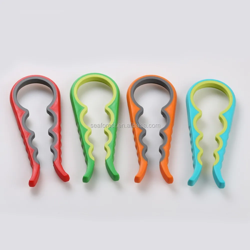 4in1 Multifunction Plastic Bottle Openers/creative Kitchen Tools/jar